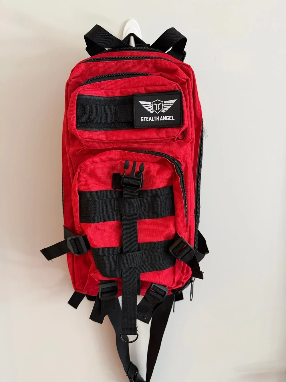 Red Tactical Sling Bag for Men